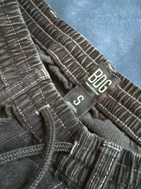 BDG urban outfitters corduroy cargo pants drawstring waist